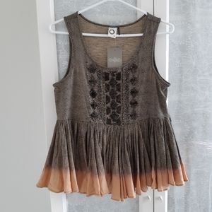 ANTHROPOLOGIE new Suva Swing Akemi & Kin peplum